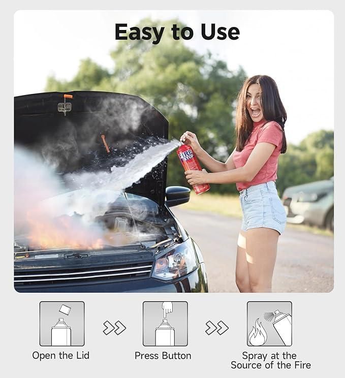 Car Fire Stop - Emergency Fire Response Spray 500ml